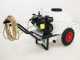 Comet APS 41 Sprayer Pump - Loncin G 160 F - 120 L Tank Trolley with Hook Kit