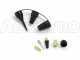Pneumatic Tool Kit for Air Compressors - 11 Tools - Heavy-duty Straight Braided Hose - GeoTech