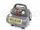 Nuair New Vento 200/8/6 - Compact Portable Electric Air Compressor - 1.5 Hp Motor - 6 L