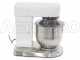 AgriEuro Premium Line FP107 - Planetary mixer - Stainless steel bowl 7,5L - Multi tool with quick hook