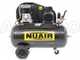 Nuair B2800B/100 CM3 - Belt-driven Electric Air Compressor - 3 Hp Motor - 100 L