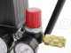 Nuair B3800B/100 CM3 - Single-phase electric belt-driven air compressor - 3 HP motor - 100 lt.
