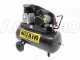 Nuair B3800B/100 CM3 - Single-phase electric belt-driven air compressor - 3 HP motor - 100 lt.