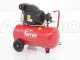 Ferrua RC 2 50 CM2 - Wheeled Electric Air Compressor - 2 Hp Motor - 50 L - Compressed Air