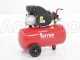 Ferrua RC 2 50 CM2 - Wheeled Electric Air Compressor - 2 Hp Motor - 50 L - Compressed Air
