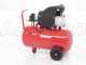 Ferrua RC 2 50 CM2 - Wheeled Electric Air Compressor - 2 Hp Motor - 50 L - Compressed Air
