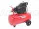 Ferrua RC 2 50 CM2 - Wheeled Electric Air Compressor - 2 Hp Motor - 50 L - Compressed Air