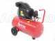 Ferrua RC 2 50 CM2 - Wheeled Electric Air Compressor - 2 Hp Motor - 50 L - Compressed Air
