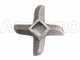 Hand crank manual meat grinder n&deg; 22 - food-safe aluminium tabletop mincer - Palumbo-Pavi