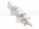 Hand crank manual meat grinder n&deg; 22 - food-safe aluminium tabletop mincer - Palumbo-Pavi