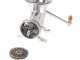 Hand crank manual meat grinder n&deg; 22 - food-safe aluminium tabletop mincer - Palumbo-Pavi