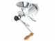 Hand crank manual meat grinder n&deg; 22 - food-safe aluminium tabletop mincer - Palumbo-Pavi