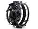 Pair of Double Iron Wheels 510x100+100