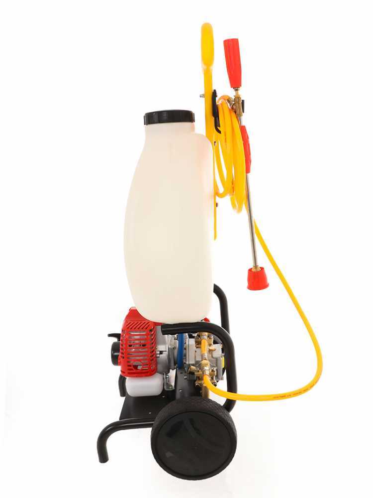 Petrol sprayer clearance pump