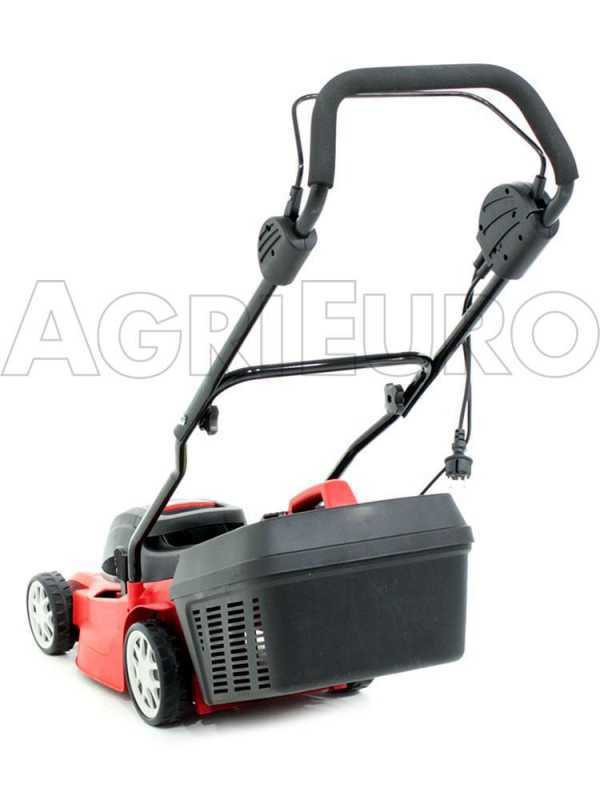 Wide electric lawn mower top