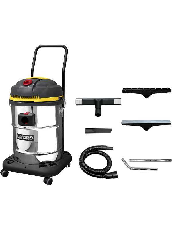Lavor WD 255 XE - wet and dry vacuum cleaner - 55 L drum vacuum cleaner - 2 x 1200 Watt