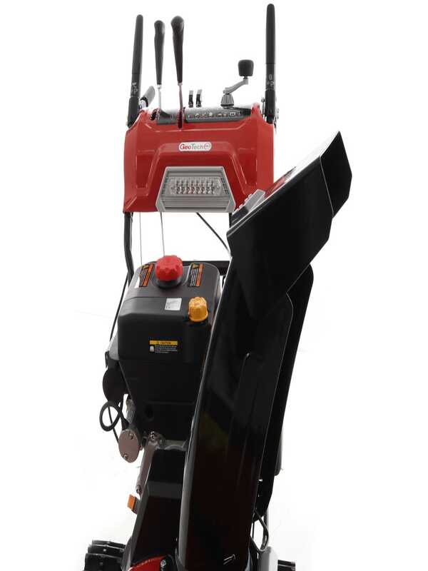 GeoTech-Pro STP1176 TEL - Petrol Snowplough - Tracked - Loncin LC180FDS