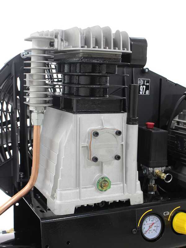 Stanley Fatmax B 400/10/100 - Belt-driven Electric Air Compressor - 3HP Motor - 100 L