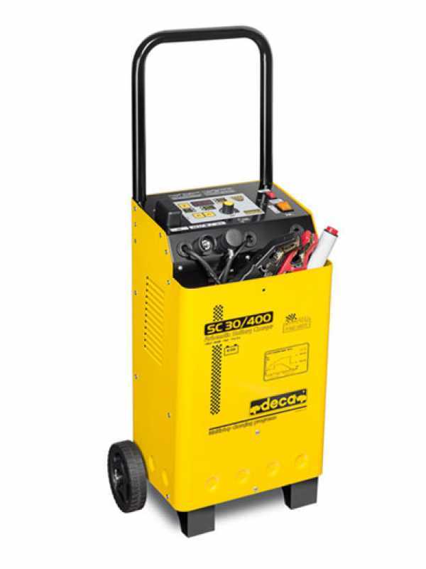 Deca SC 30/400 Battery Charger - starter 12-24V with microprocessor - single-phase - wheeled charger