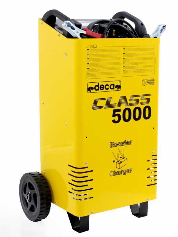 Deca CLASS BOOSTER 5000 Battery Charger - wheeled charger - single-phase - 12-24V batteries