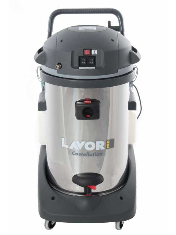 Lavor Pro Costellation IR -  injection/extraction wet and dry vacuum cleaner - detachable stainless steel drum