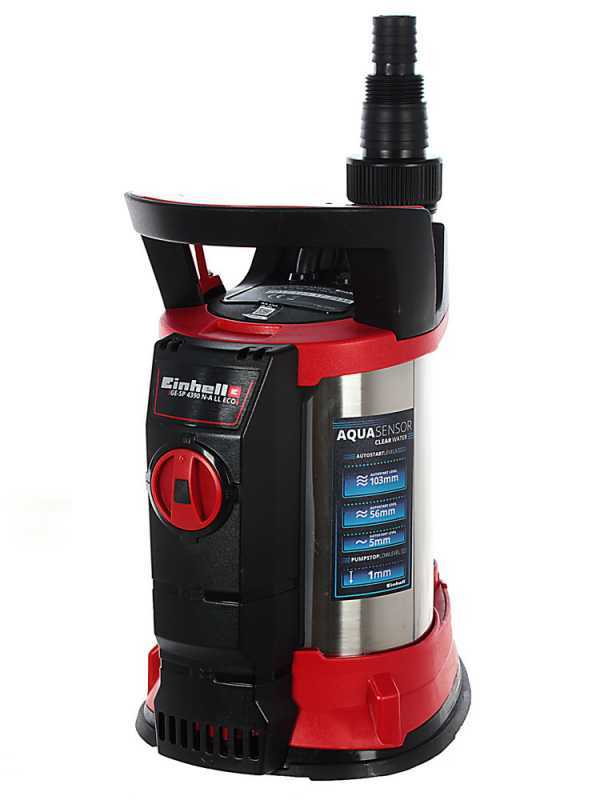 Einhell GE-SP 4390 N A-LL ECO Electric Submersible Pump for Clean Water - with Aquasensor