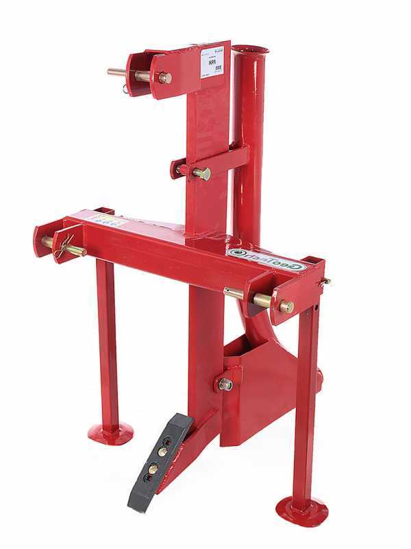 GeoTech PRH - 1-anchor Tractor-mounted Drainer/Subsoiler  - with Side Supports