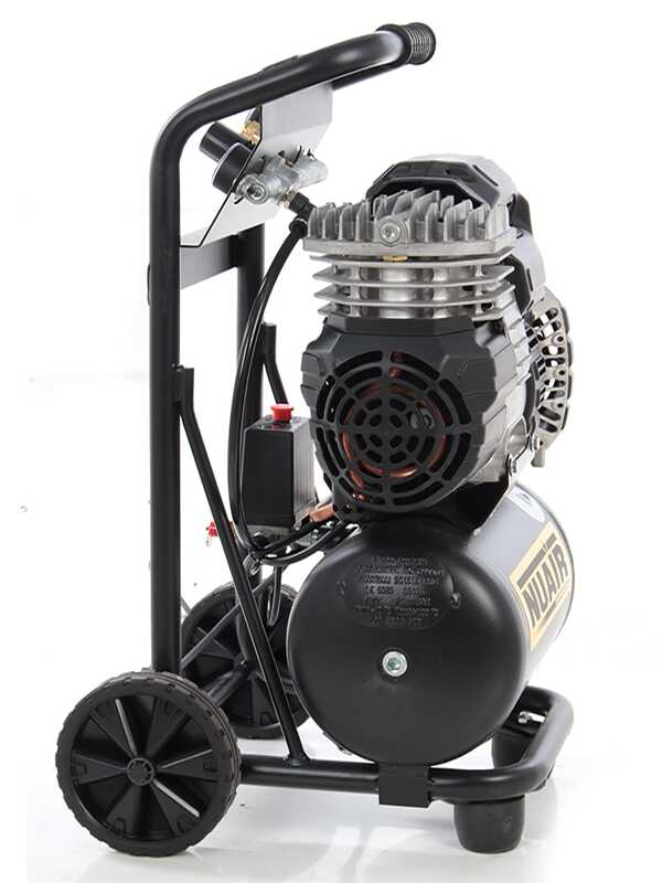 Nuair sil air 244/10 PCM - Vertical Electric Air Compressor - 1.5  Hp - 10 L Oilless - Silenced