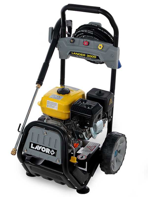 Lavor Lander 3000 Petrol Pressure Washer with 196 cc Petrol Engine - 210 bar
