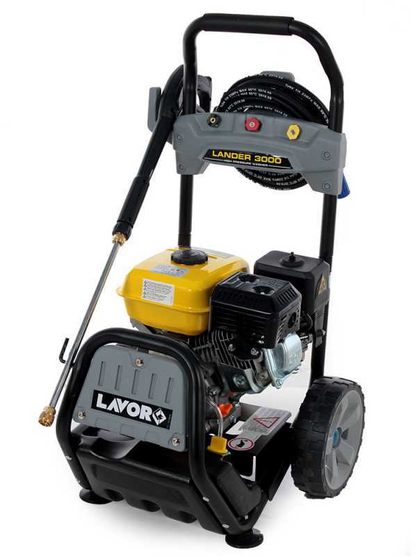 Petrol shop power washer