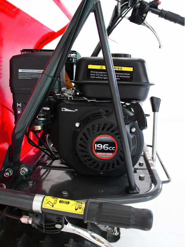 AMA TAG500T Tracked Power Barrow with extensible dumper - Load capacity 500 Kg