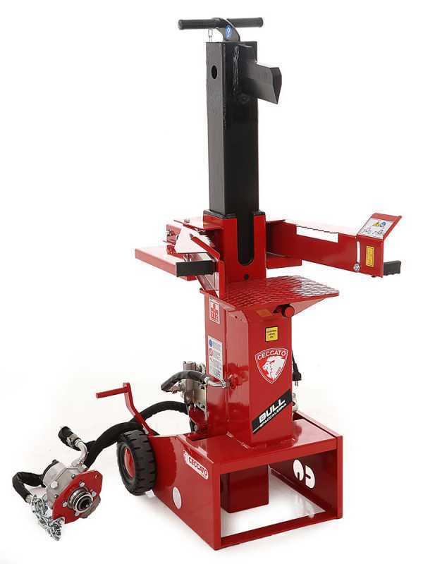 Ceccato BULL SPLET12 KOMBI Electric and Tractor-mounted Vertical Log Splitter - 12 Tons