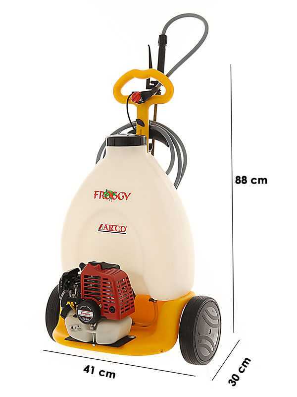 Arco Froggy S20 - Petrol Sprayer Pump - TU26-QL Engine - 20 L 