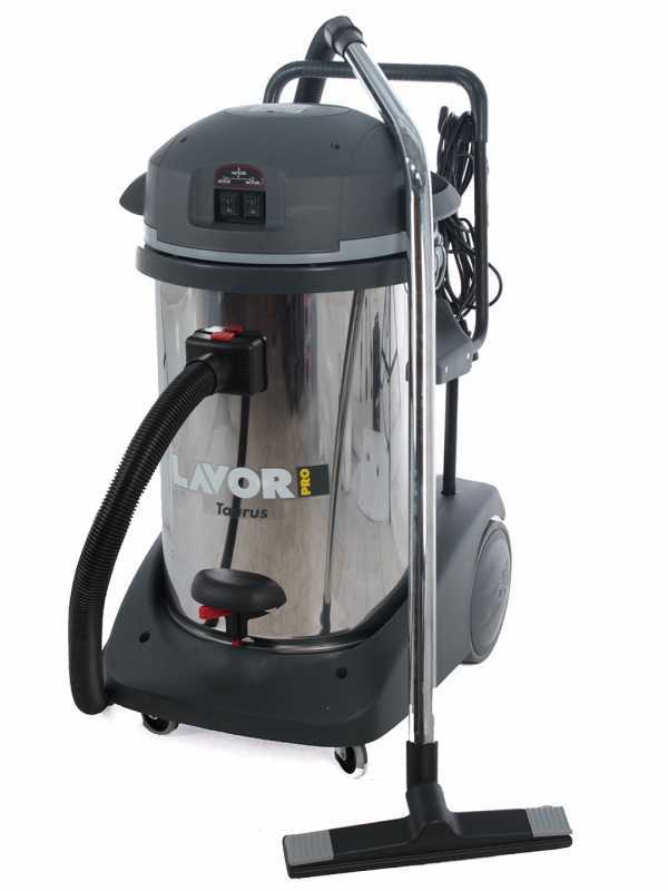 LavorPro Taurus IR - Wet and Dry Vacuum Cleaner - detachable stainless steel drum