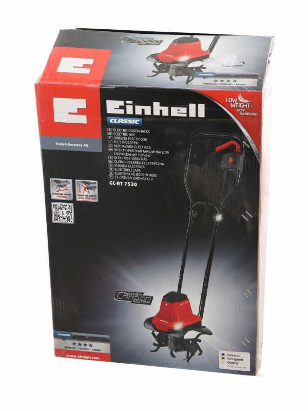 Einhell GC-RT 7530 - Electric Garden Tiller - 750 W - 4 Rotary Hoes Rows