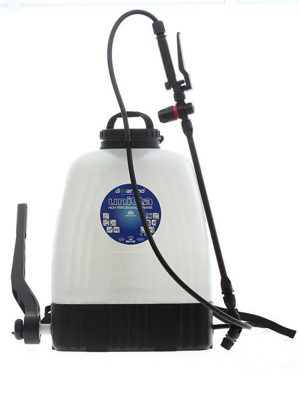 Di Martino UniQa - Hand-operated Sprayer Pump - Backpack - Pressure Regulator