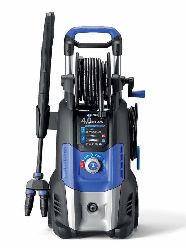 Annovi &amp; Reverberi Blue Clean 4.0 Twin Flow Cold Water Pressure Washer, Max 150 bar - 13.5 L/min flow rate