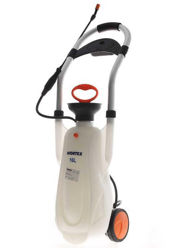 Wortex T16-M - Hand-operated Sprayer Pump on Trolley - 16 L - 4 Bar