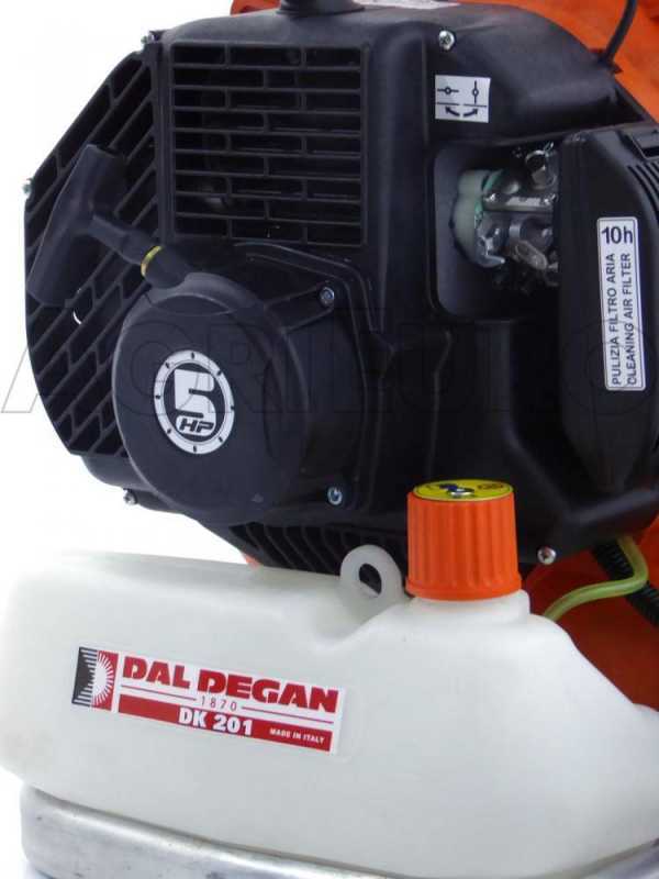 Dal Degan DK201 Heavy-duty 2-stroke Backpack Leaf Blower with Padded Shoulder Straps - 80 cc
