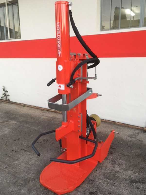 Simatech 35 Tons Tractor-mounted Vertical Log Splitter, Hydraulic Piston - 800 mm Piston Stroke with Automatic Return