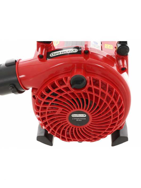 Geotech BBV258 Leaf Blower - Garden Vacuum - Shredder with 25.4 cc 2-stroke Engine