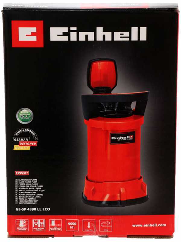 Einhell GE-SP 4390 LL ECO Electric Submersible Pump for Clean Water