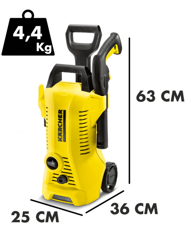Karcher K2 Power Control Home Cold Water Pressure Washer - Home Kit -110 bar