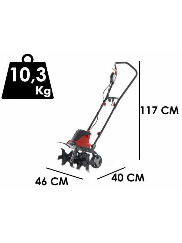 Einhell GC-RT 1545 M - Electric Garden Tiller - 1500 W - 6 Rotary Hoes Rows