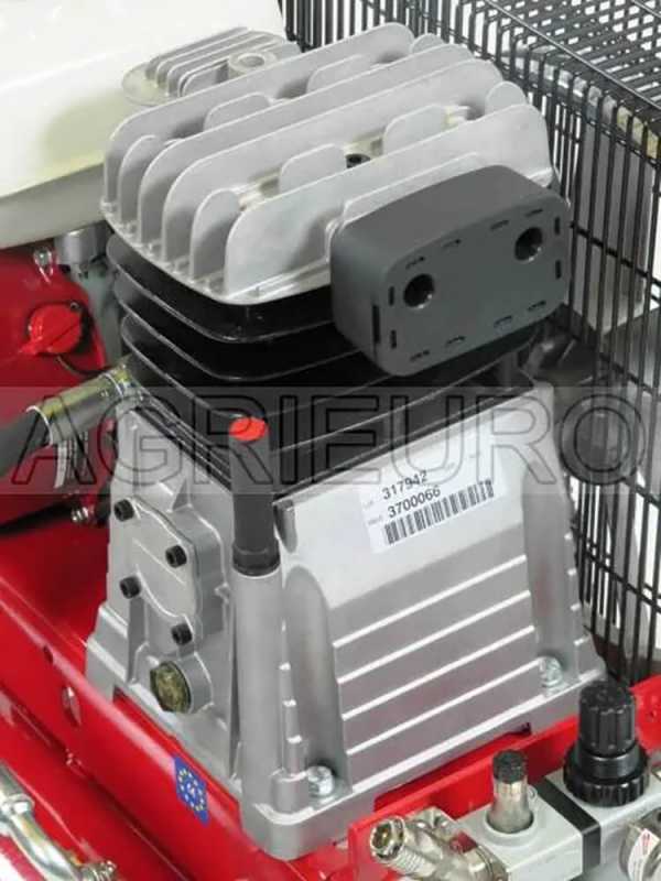 Airmec TEB22-510LO (510 L/min) Petrol Engine-driven Air Compressor with Loncin 6.5 HP Engine