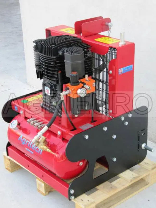 Airmec Agritech 650 Tractor PTO Driven Air Compressor - Olive Harvesting and Pruning