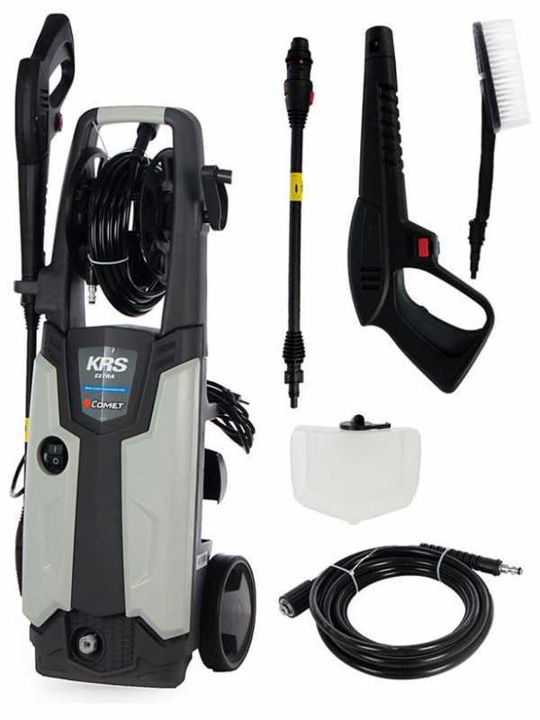 Comet KRS 1300 Extra Electric Cold Water Pressure Washer - with Hose Reel - 150 bar