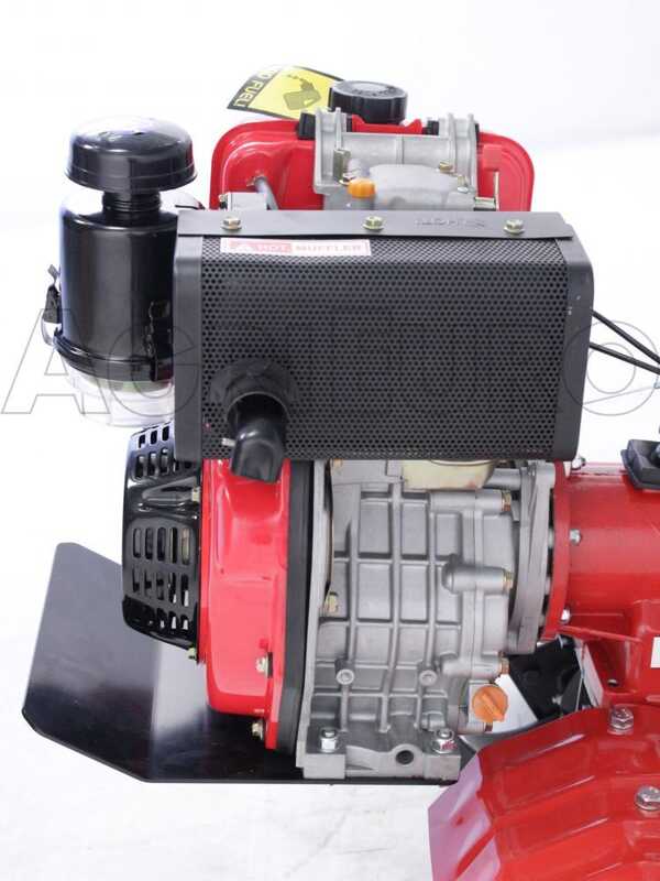 Eurosystems Euro 102 - 7 HP Diesel Garden Tiller - Excalibur 296cc Engine