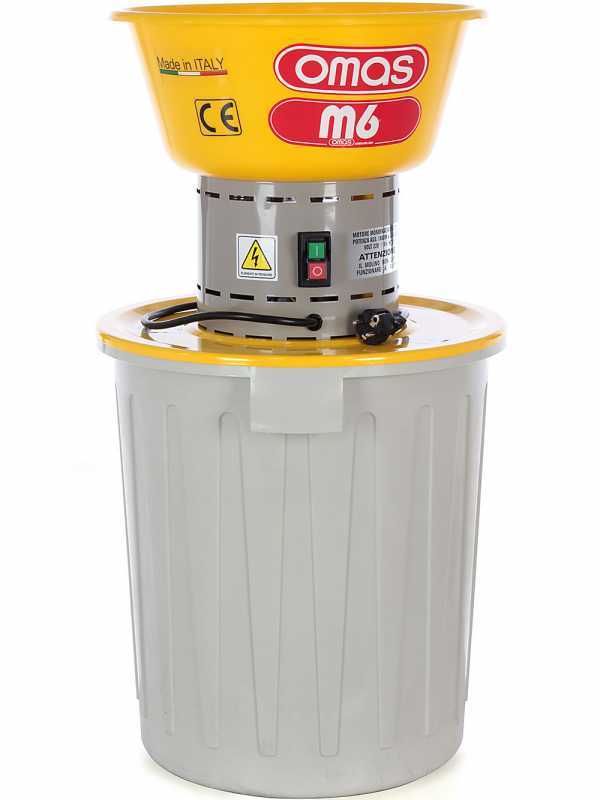 Omas - Electric Grain Mill with Bin - 1600W