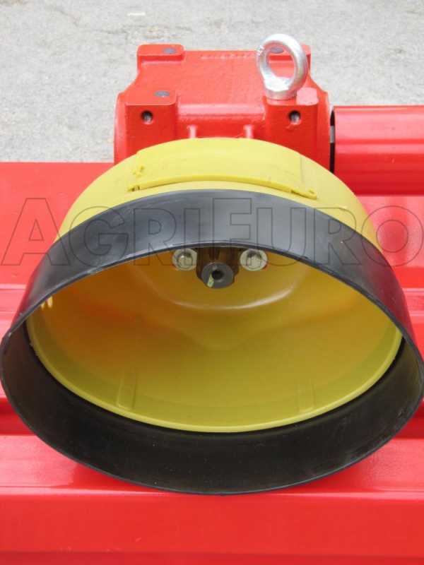 Medium series italian rotary tiller AgriEuro UR 204 + professional Cardan shaft with clutch - Counterclockwise PTO (left-hand rotation)
